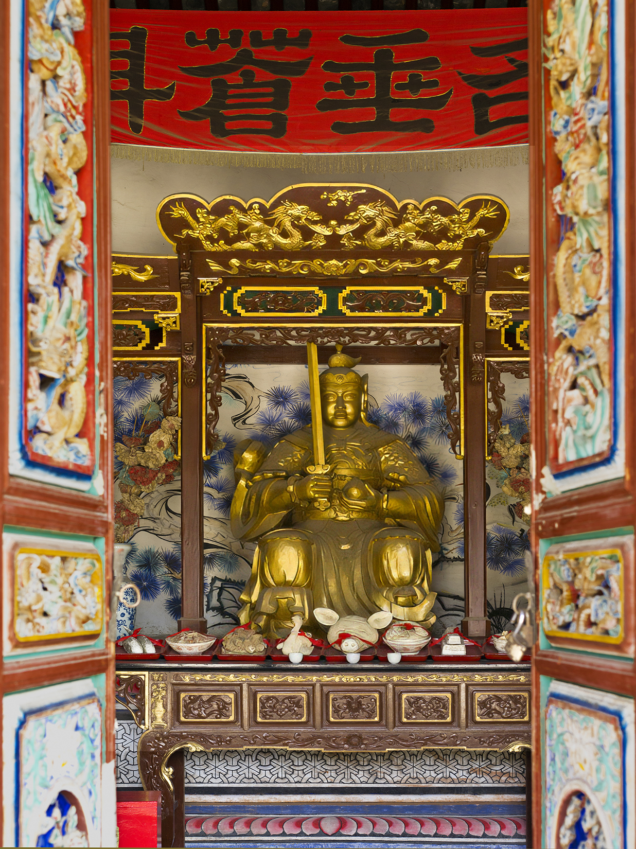 Temple of Communal God. Bai Nation. Yunnan. China.