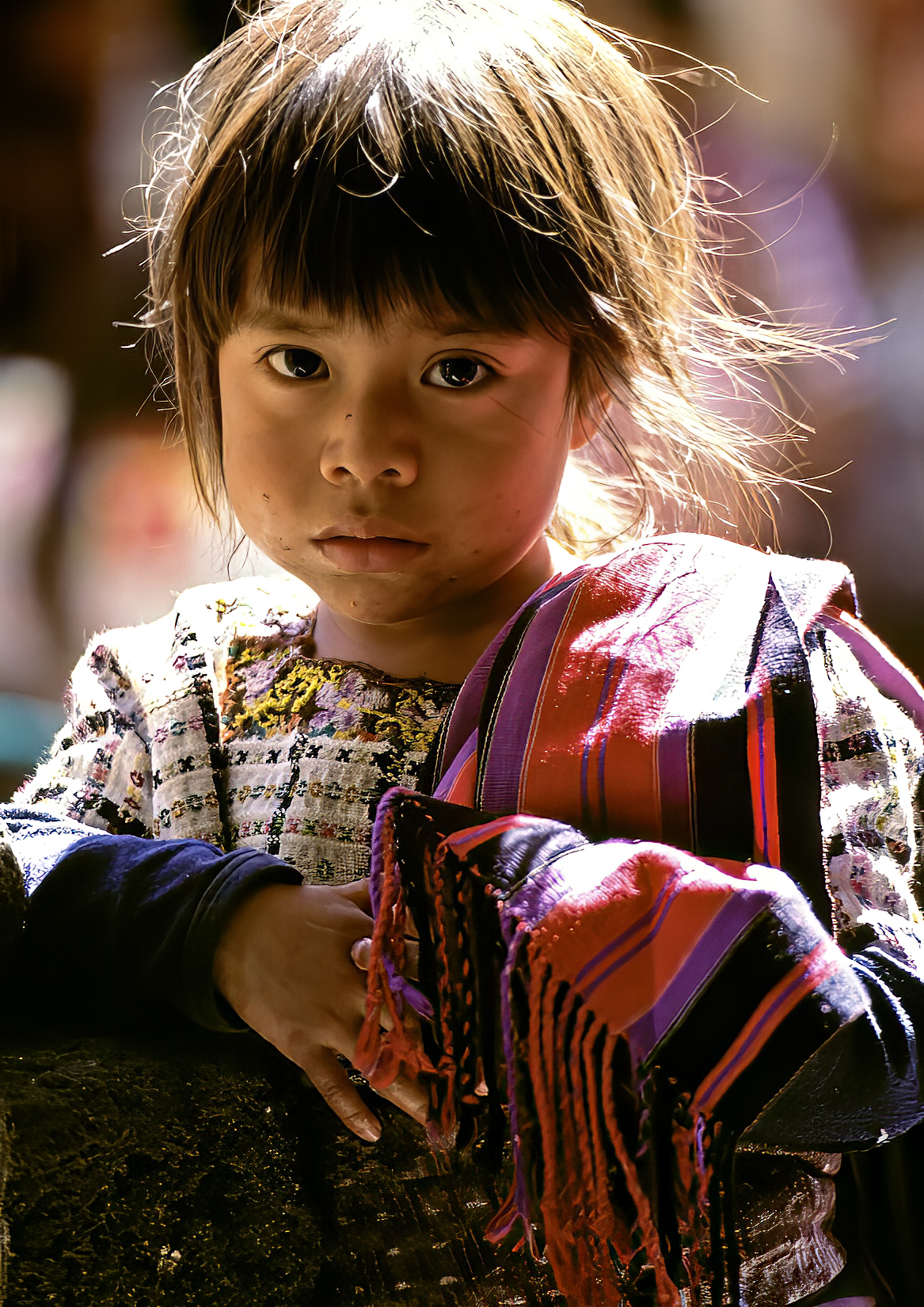 Mayan Girl. Santiago de Atitlán. (Sololá) Guatemala.