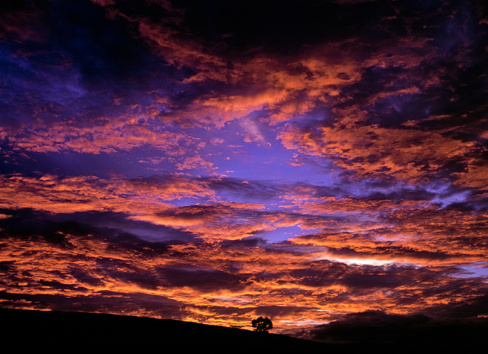 Guatemalan Sunset at Cuchumatan.Guatemala. artwork