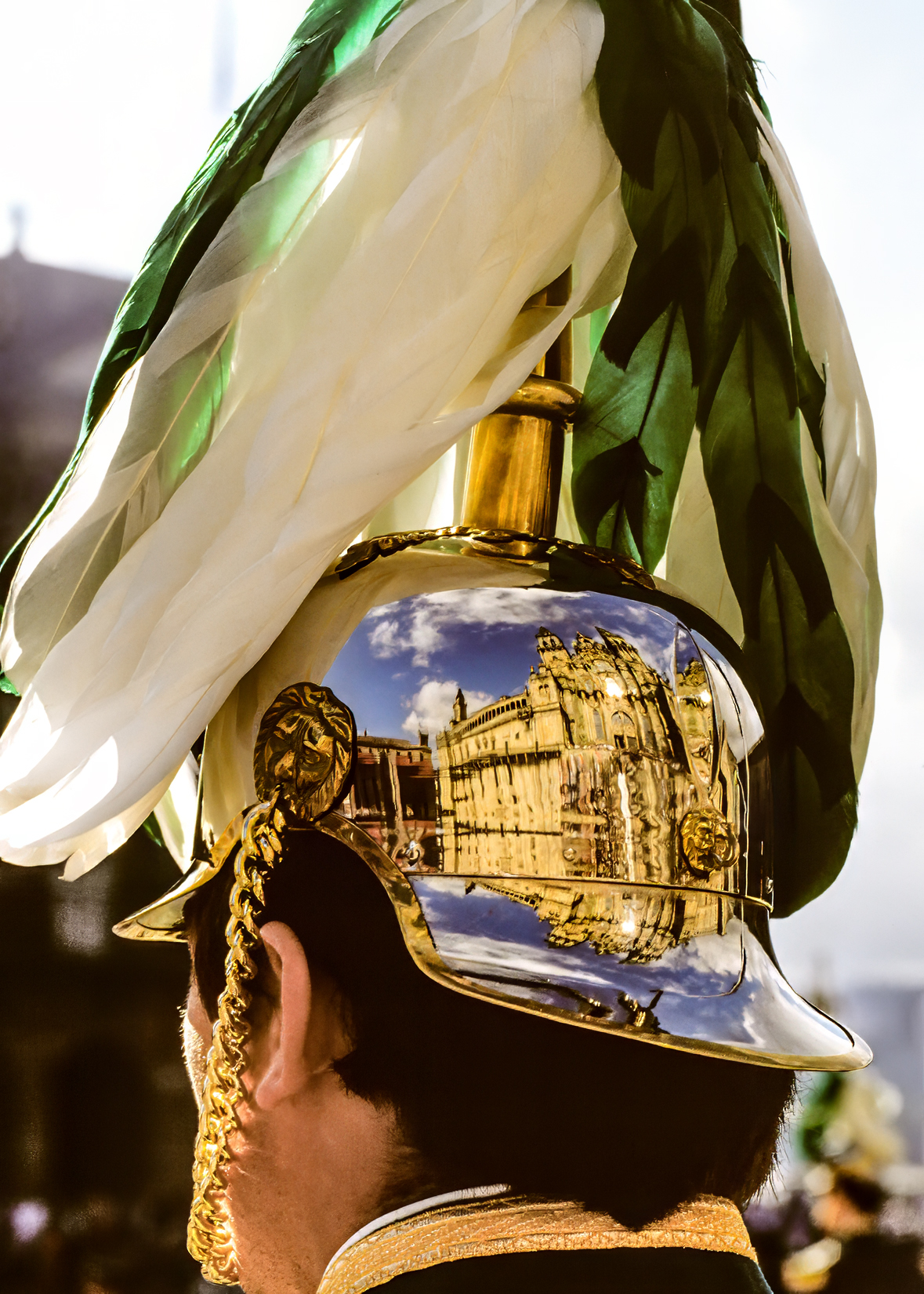 Guard of Honor. Santiago de Compostela. Galicia. Spain.