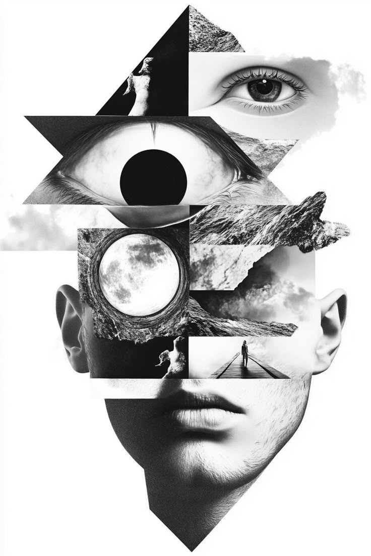Beyond Sight conceptual artwork challenging perception and visual reality